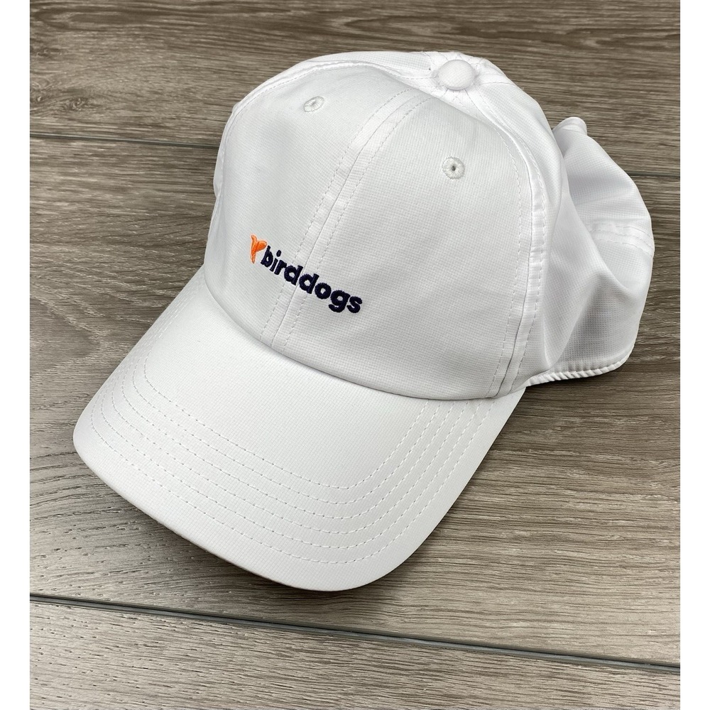 Bird Dogs Men's Adjustable Fit Strapback Baseball Cap Hat White One Size